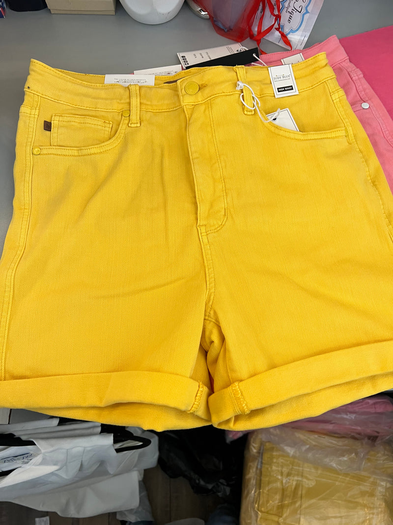 Yellow JB Shorts