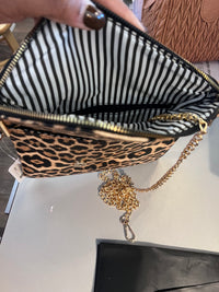 Leopard Envelope Clutch