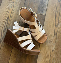 Bone Wedge Sandal