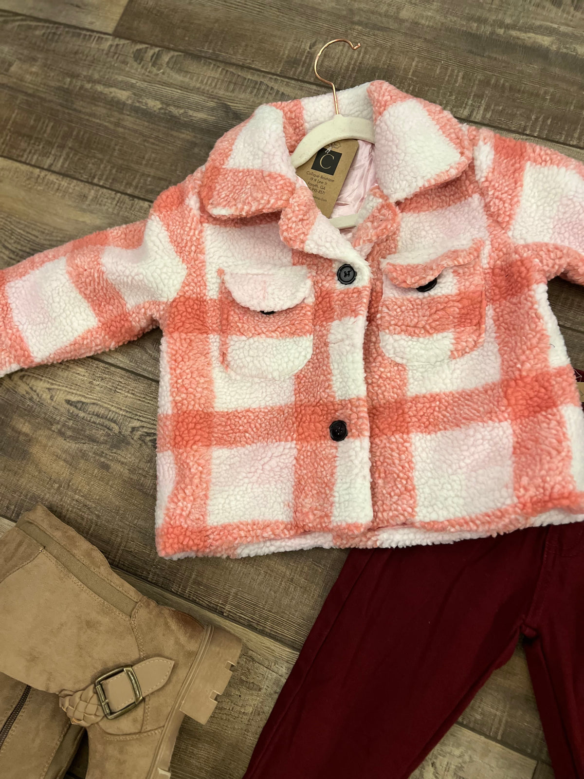 Kids Pink Coat