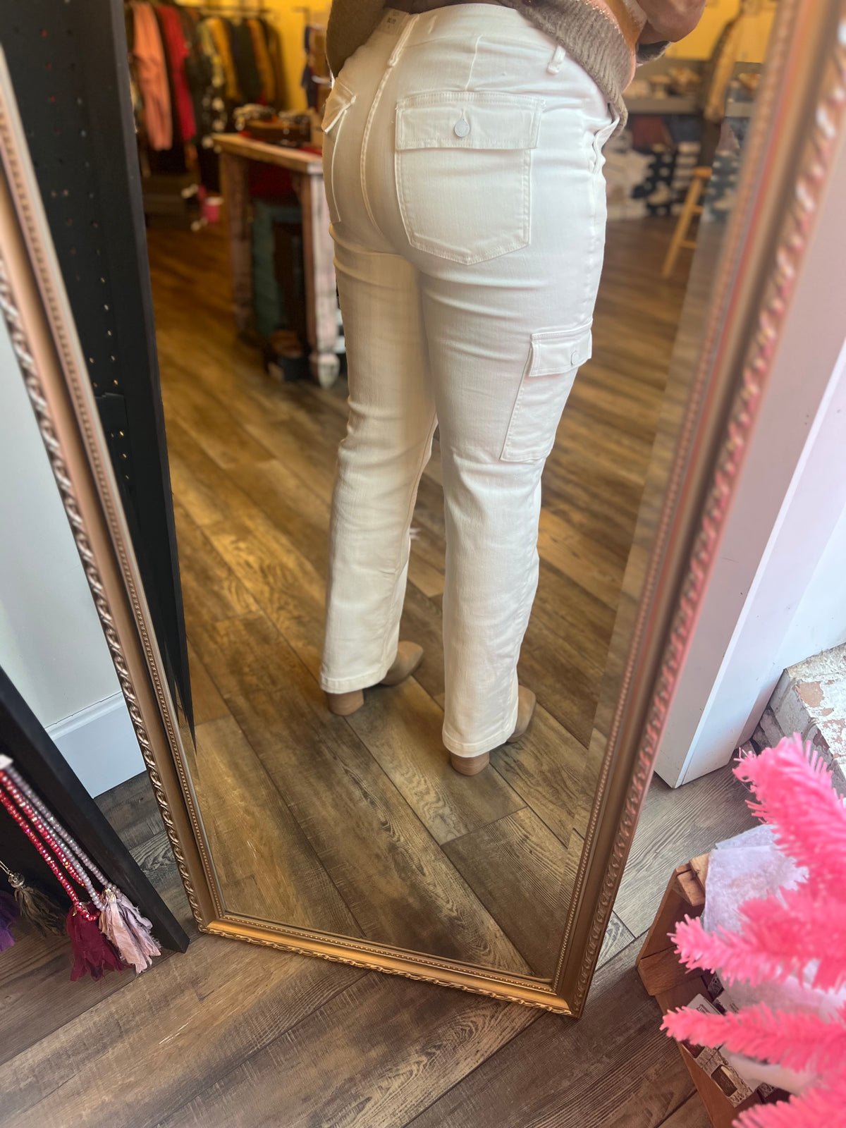 White Cargo Jean