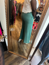 Green Terry Pant