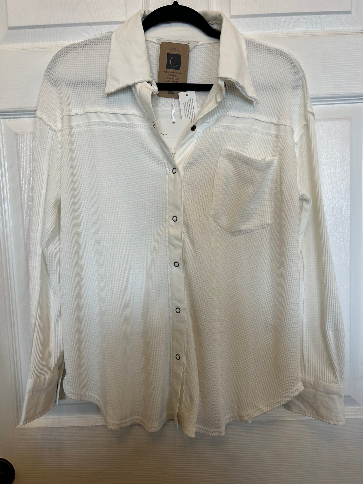 White Celia Top