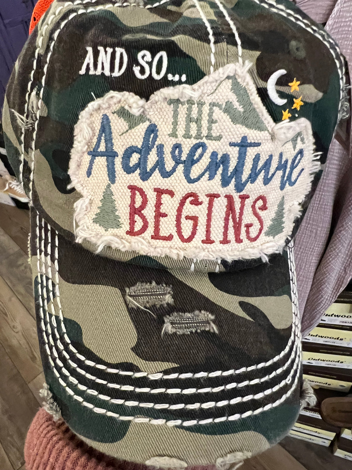 Adventure Begins Cap