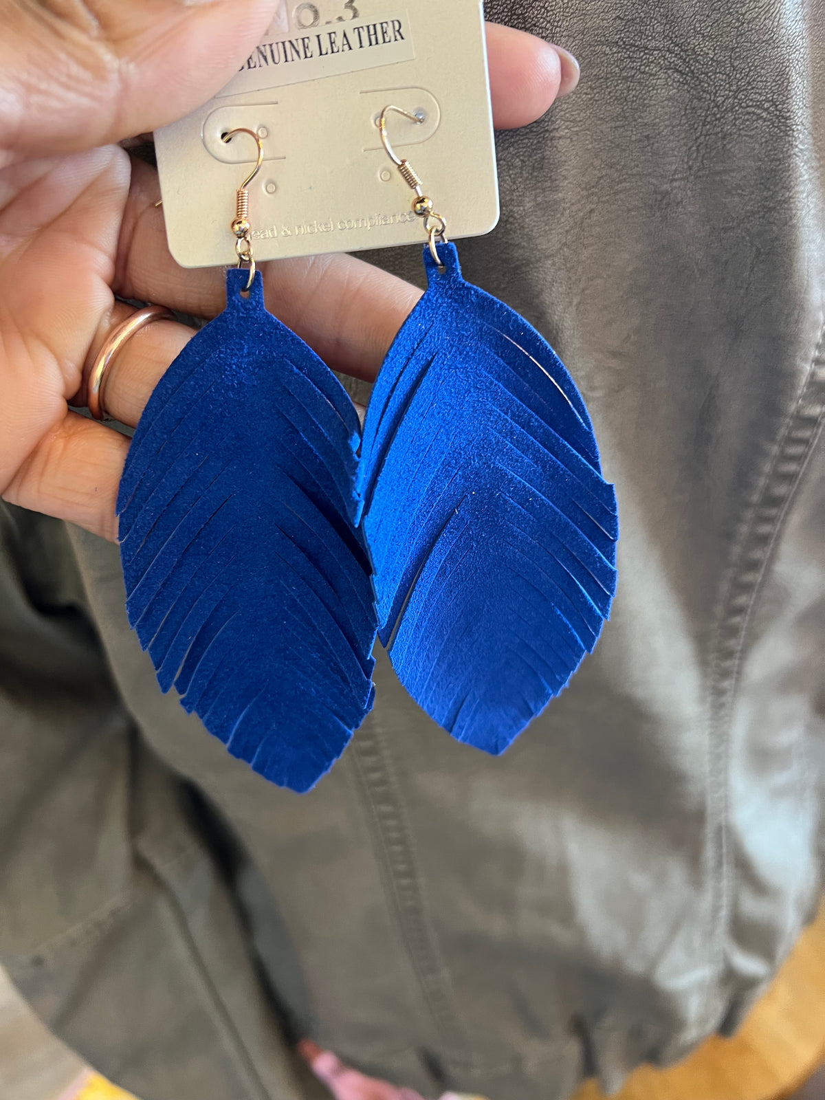 Royal Feather Earrings