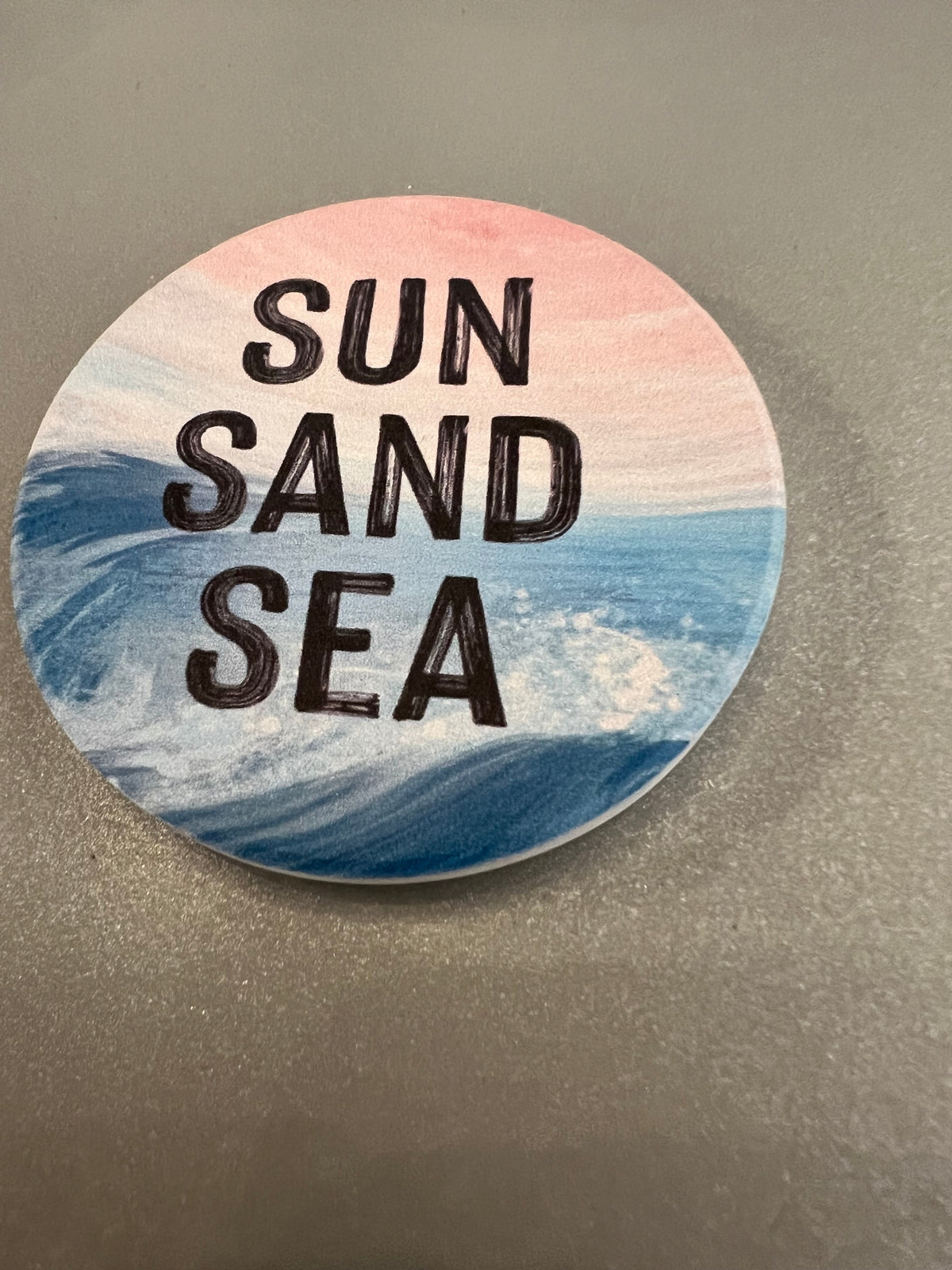 Sun Sand Car Coaster