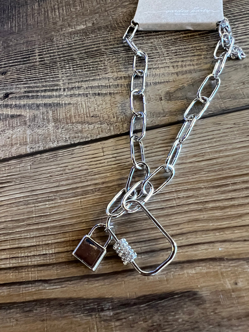 Silver Locket Necklace