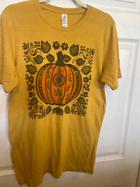 Mustard Boho Tee