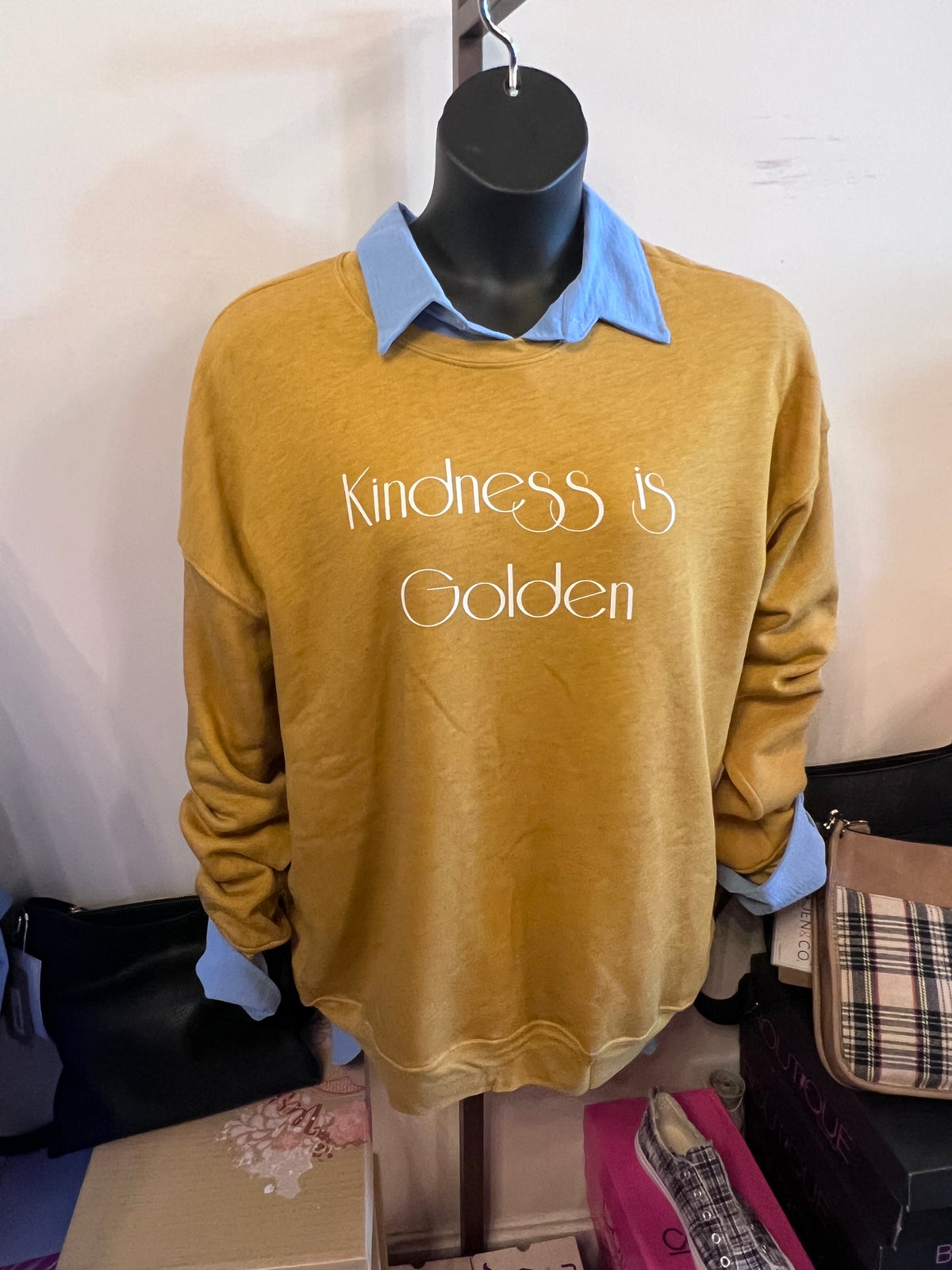 Golden Sweatshirt