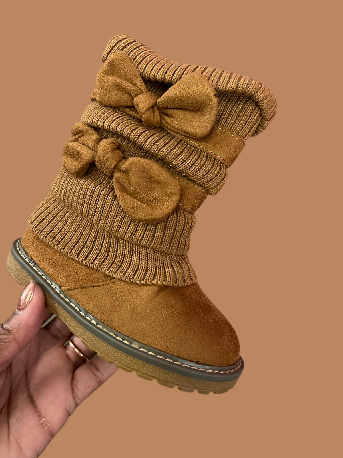 Girls Tan Boot