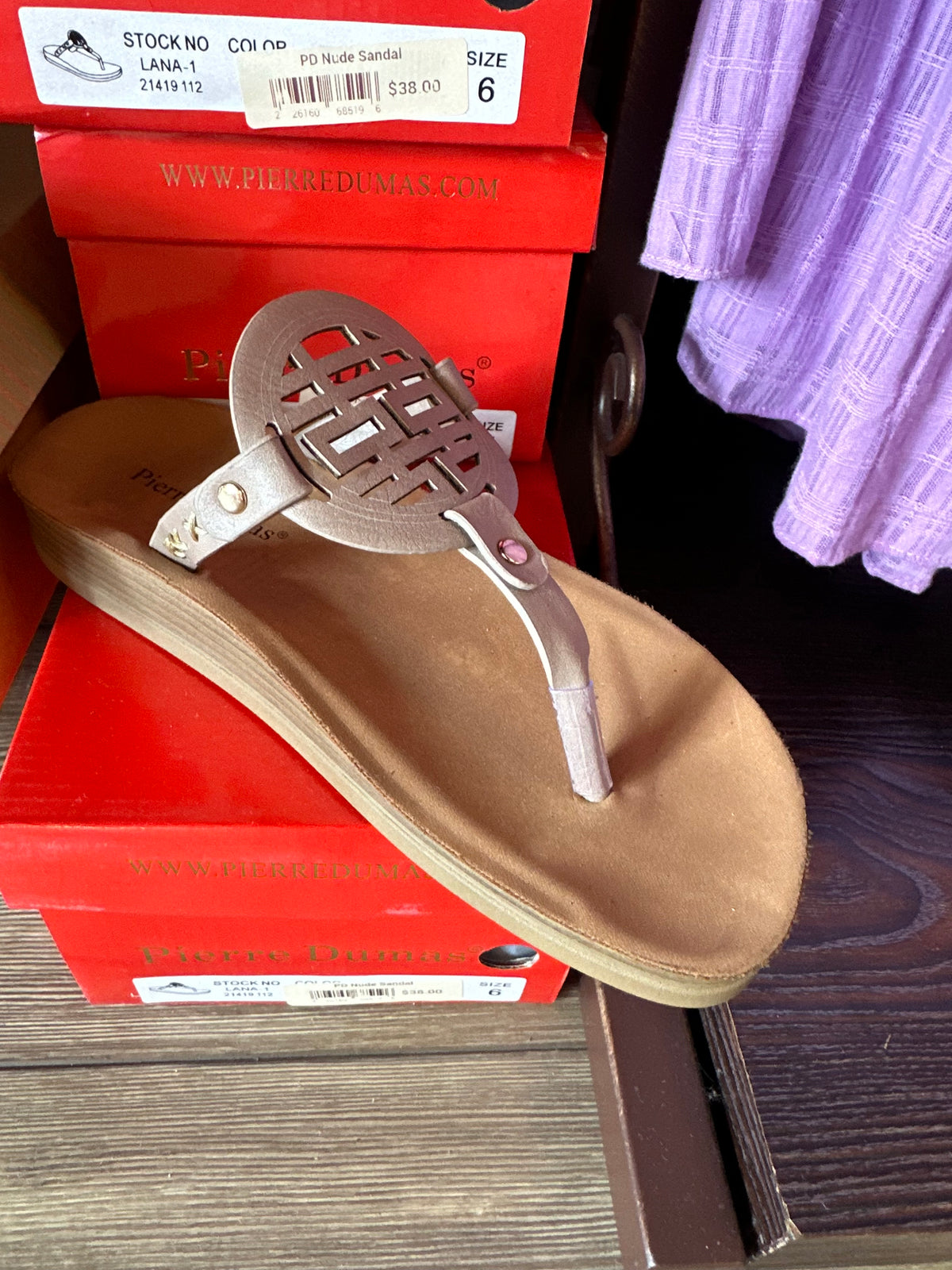 Valarie Taupe Sandal