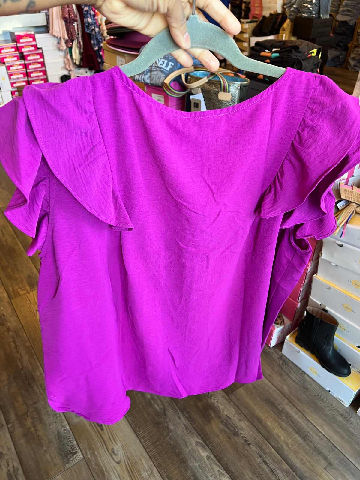 Raya Purple Top