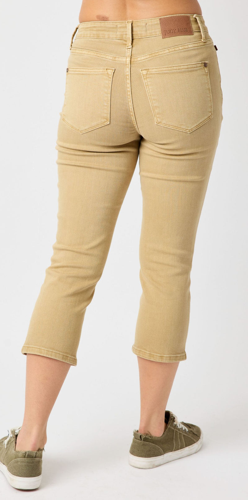 Khaki Capri