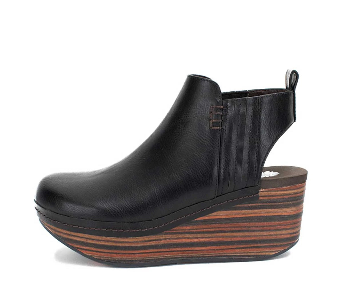 Barty Black Boxy Shoe