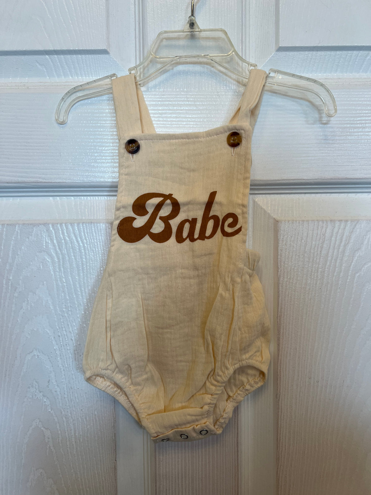 Kids Cream Romper