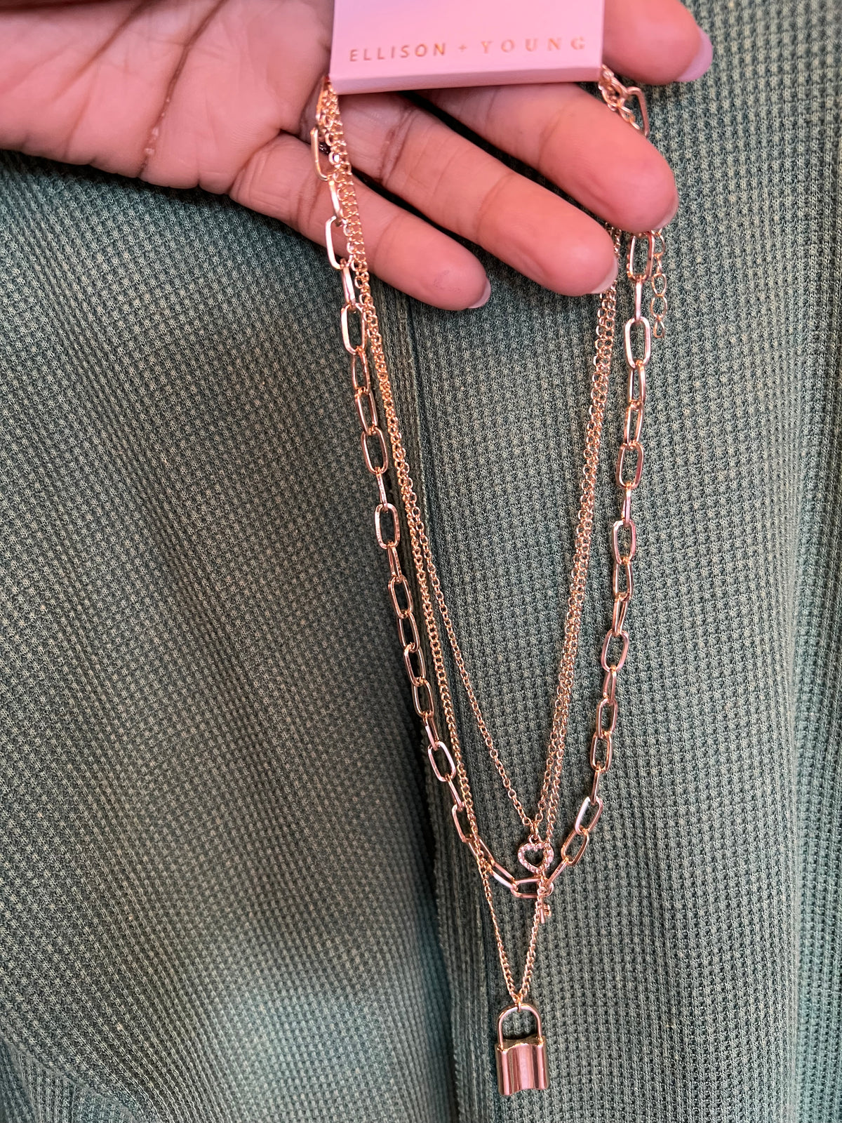 Locket/Key Necklace