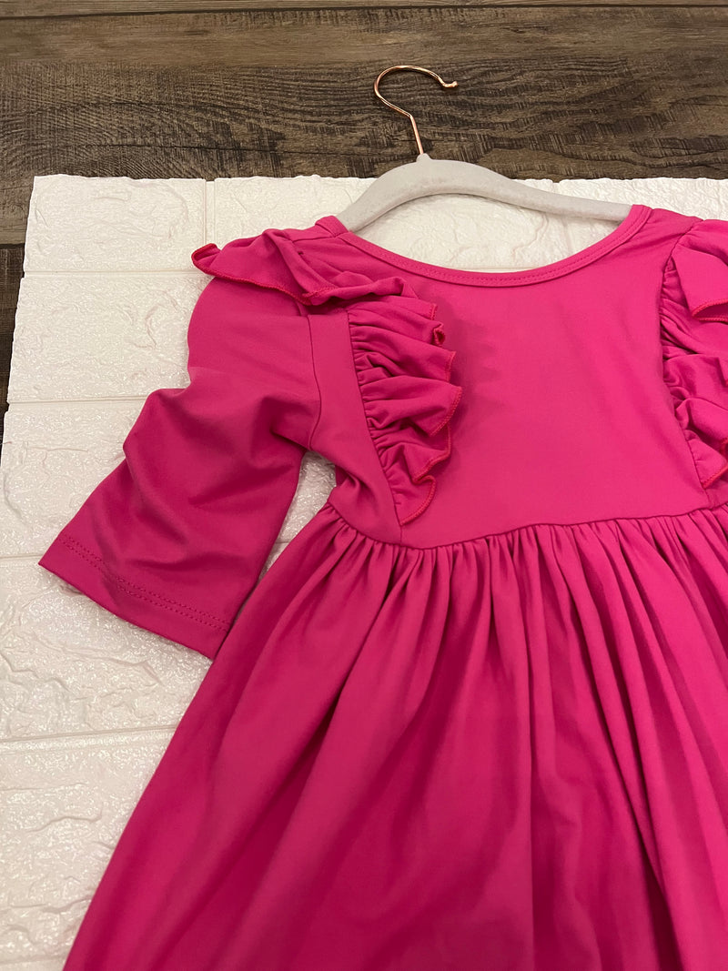 Kids HotPink Dress