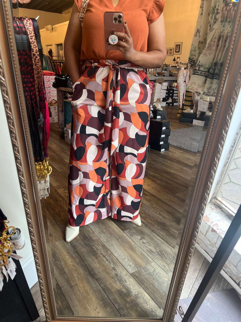 Print Rust Pant