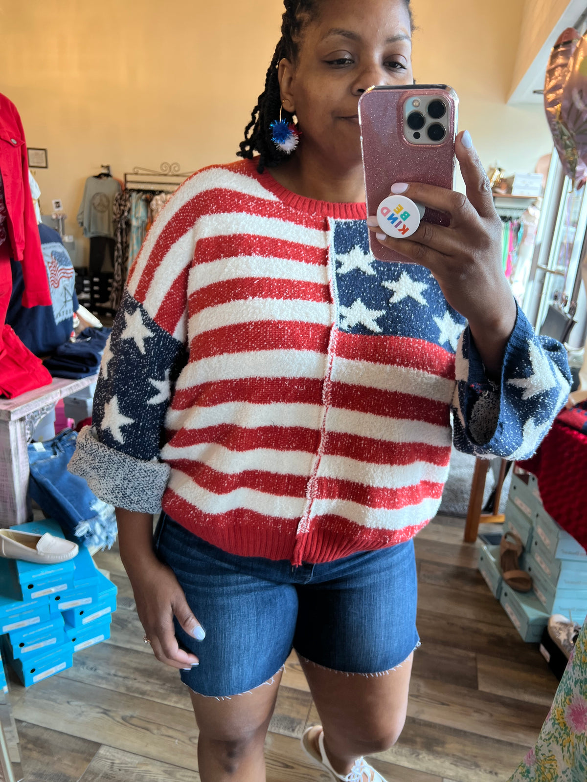 Flag sweater