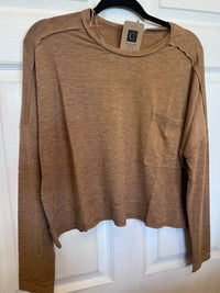 Mocha Beverly Top