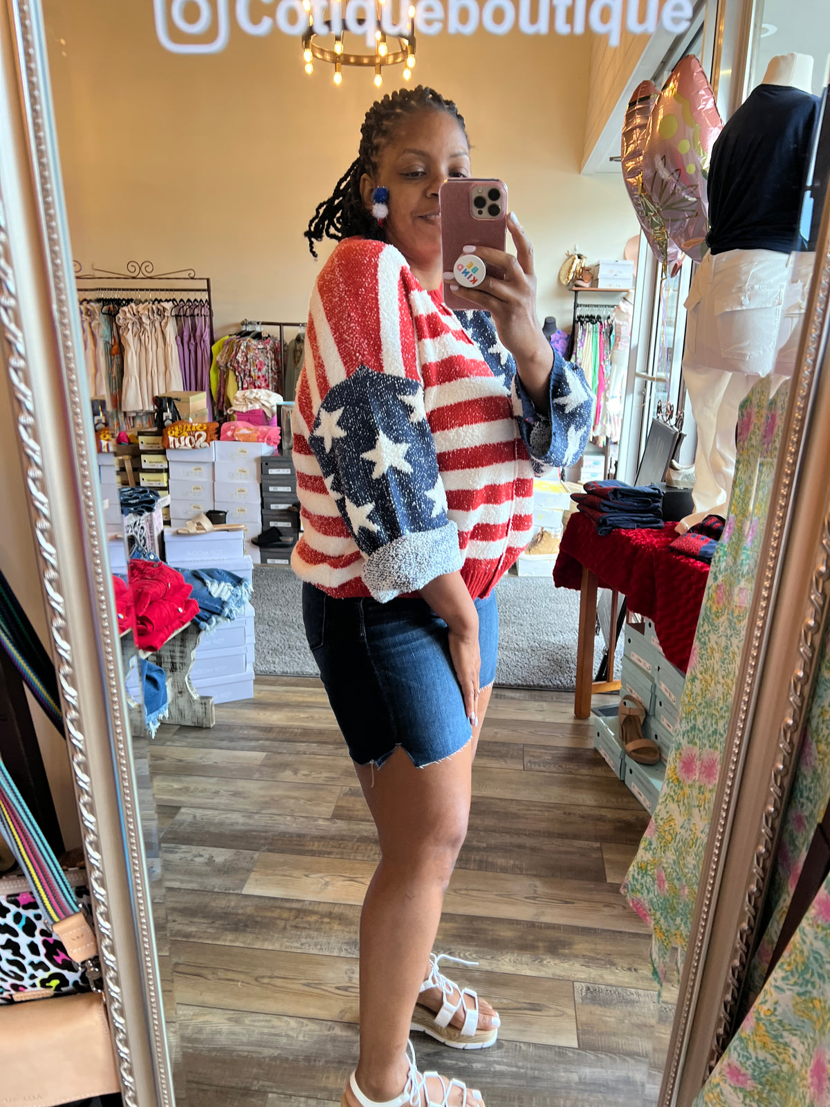 Flag sweater