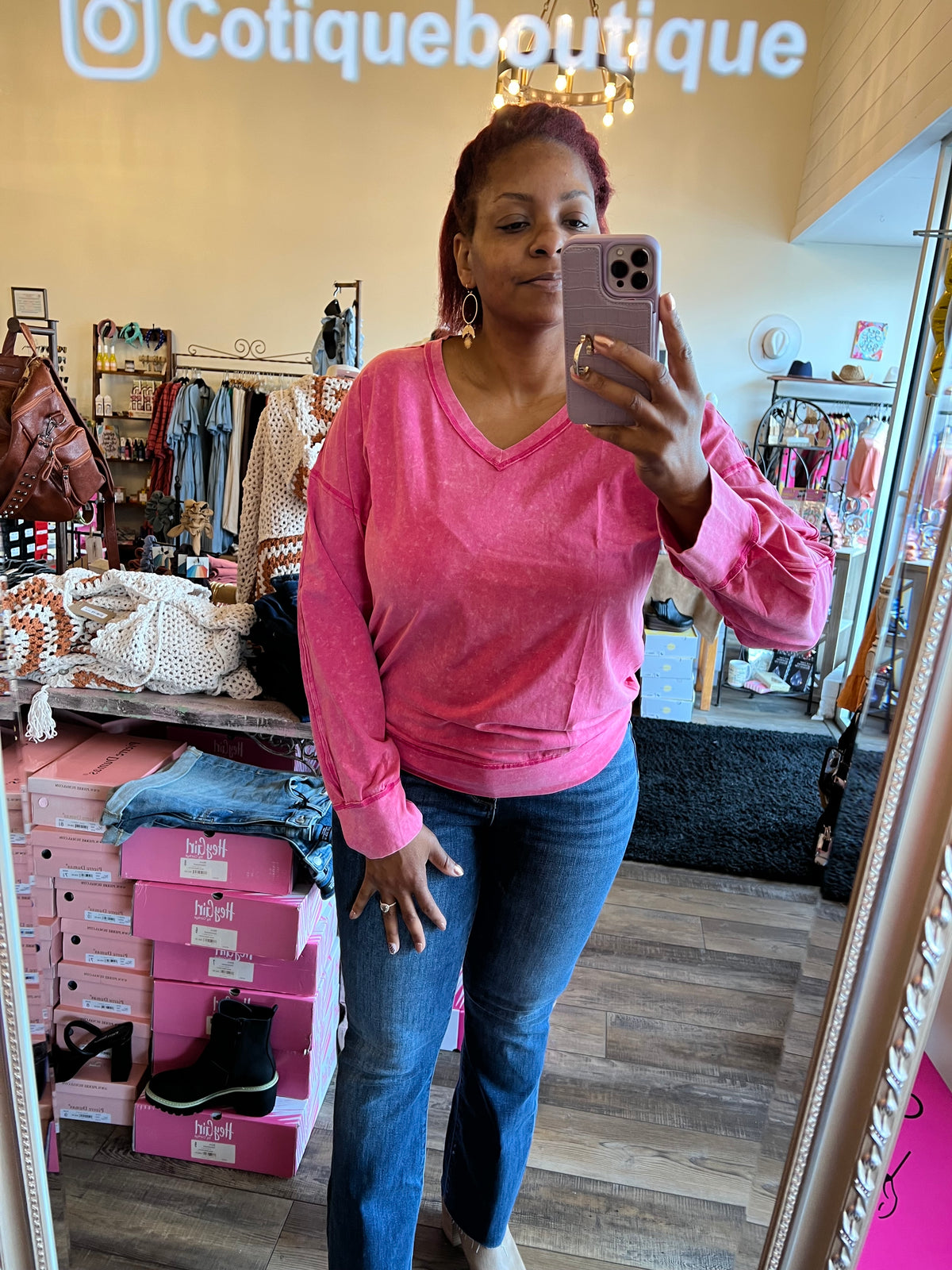 Pink MW Top