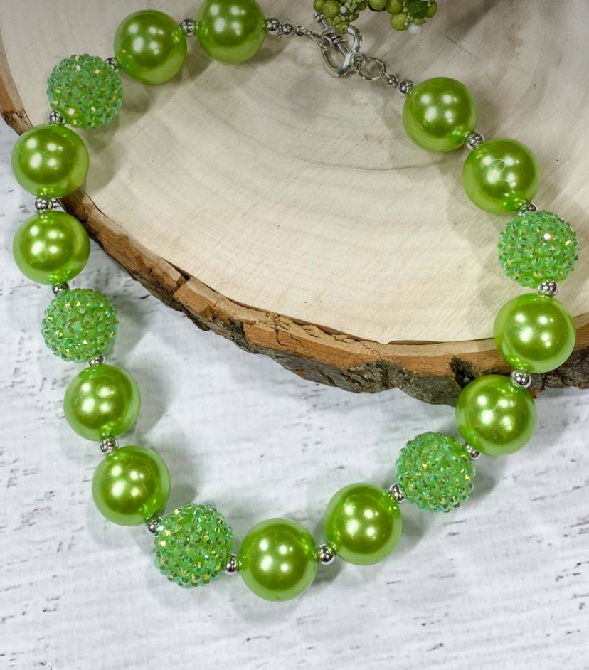 Chunky Green necklace