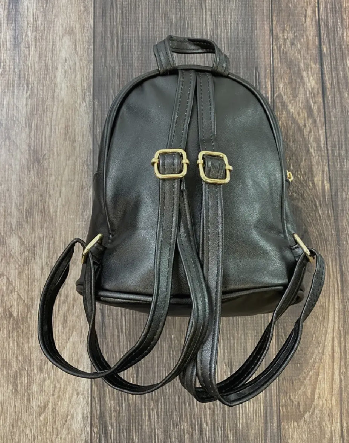 Sparkly black backpack
