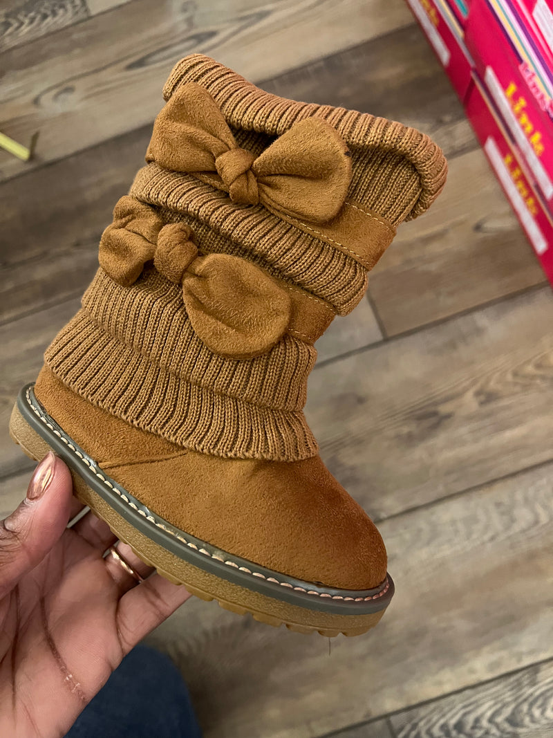 Girls Tan Boot