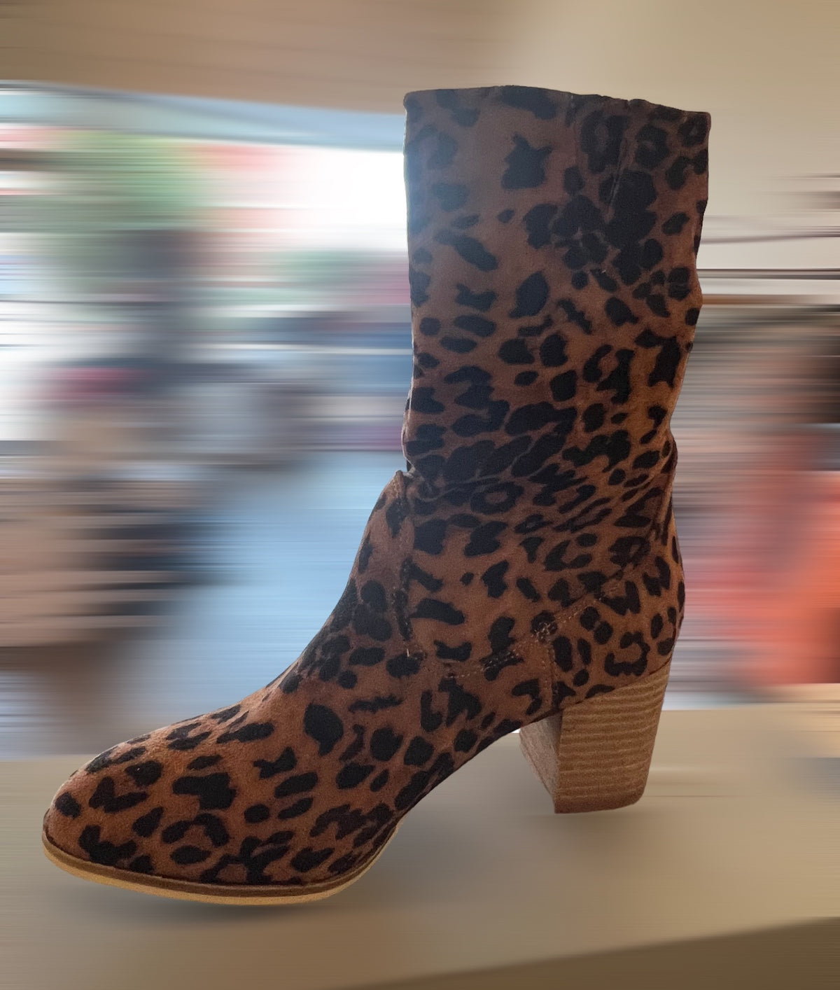 Leopard Slouchy Boot