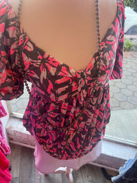 Pink Floral BBdoll Top
