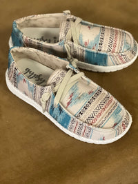 Jazzed Mixed Canvas Shoe