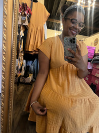 Mustard Dress5