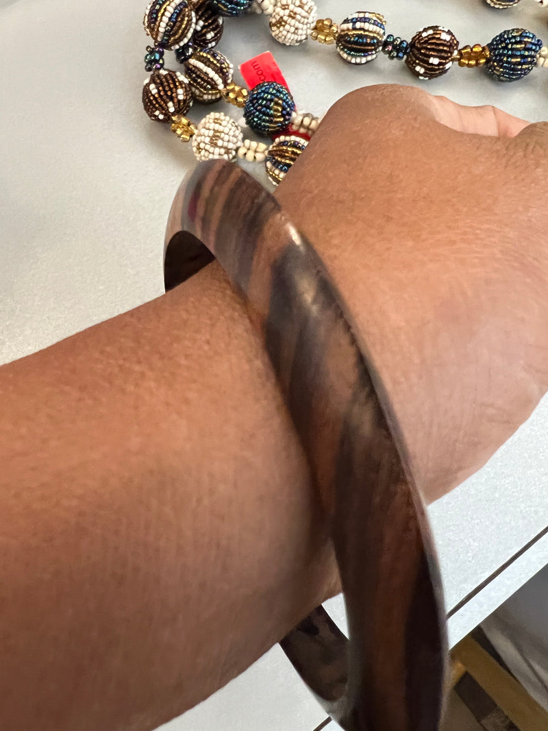 Wood Bangle Bracelet