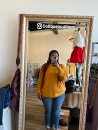 Mustard Pullover Sweater