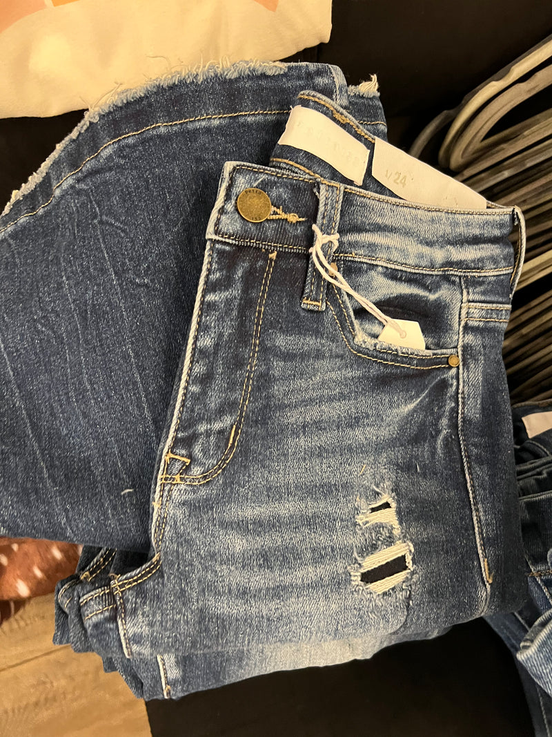 Patch Flare Jean