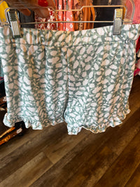 Girls Seafoam shorts