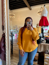 Mustard Pullover Sweater