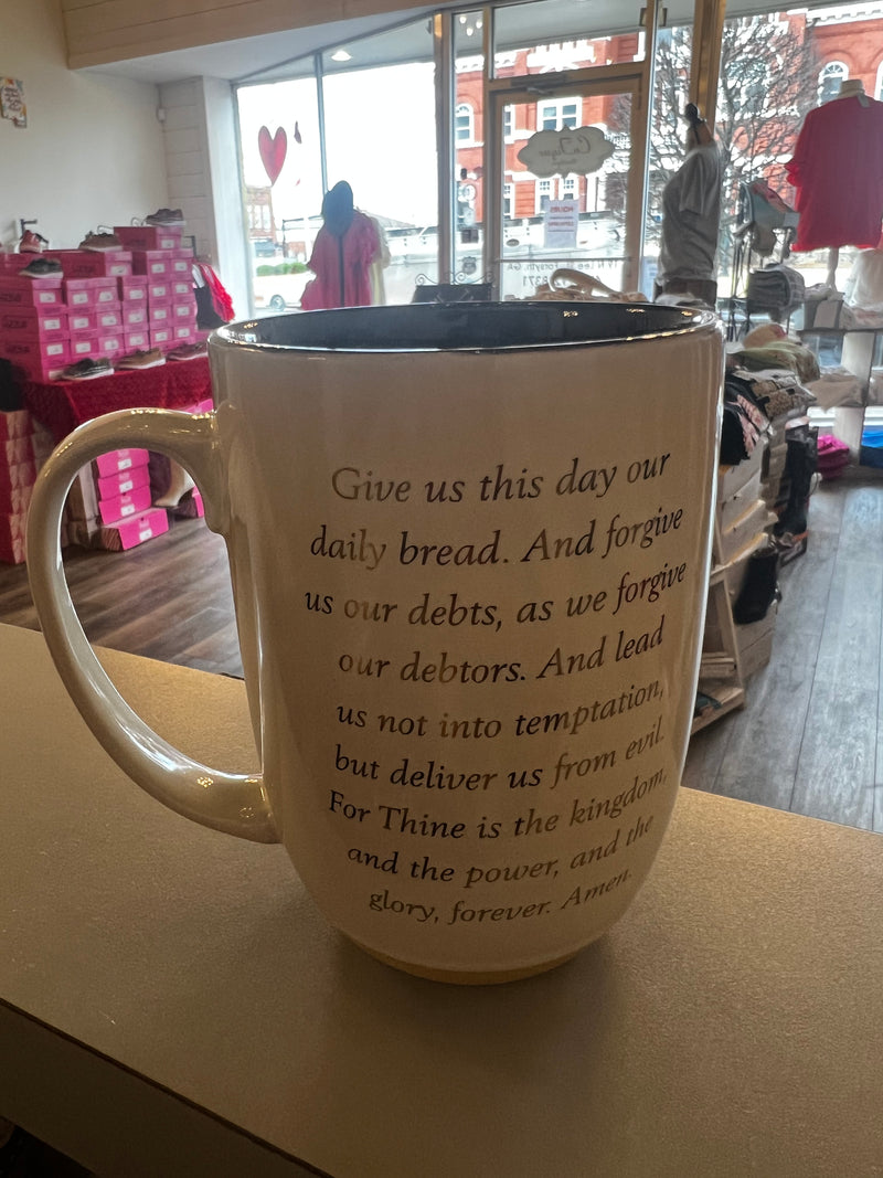 Lords Prayer Mug